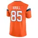 Limited Orange Men's Lucas Krull Denver Broncos Vapor F.U.S.E. 2nd Jersey