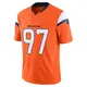 Limited Orange Men's Malcolm Roach Denver Broncos Vapor F.U.S.E. 2nd Jersey