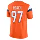 Limited Orange Men's Malcolm Roach Denver Broncos Vapor F.U.S.E. 2nd Jersey