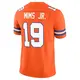 Limited Orange Men's Marvin Mims Jr. Denver Broncos Alternate Vapor F.U.S.E. Mile High Collection 1977 Throwback Jersey