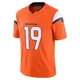 Limited Orange Men's Marvin Mims Jr. Denver Broncos Vapor F.U.S.E. 2nd Jersey