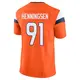 Limited Orange Men's Matt Henningsen Denver Broncos Vapor F.U.S.E. 2nd Jersey