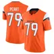 Limited Orange Men's Matt Peart Denver Broncos Vapor F.U.S.E. 2nd Jersey