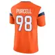 Limited Orange Men's Mike Purcell Denver Broncos Vapor F.U.S.E. 2nd Jersey