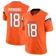 Limited Orange Men's Peyton Manning Denver Broncos Vapor F.U.S.E. 2nd Jersey