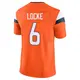 Limited Orange Men's P.J. Locke Denver Broncos Vapor F.U.S.E. 2nd Jersey