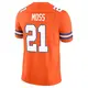 Limited Orange Men's Riley Moss Denver Broncos Alternate Vapor F.U.S.E. Mile High Collection 1977 Throwback Jersey