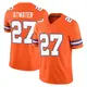 Limited Orange Men's Steve Atwater Denver Broncos Alternate Vapor F.U.S.E. Mile High Collection 1977 Throwback Jersey