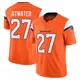 Limited Orange Men's Steve Atwater Denver Broncos Vapor F.U.S.E. 2nd Jersey