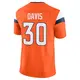 Limited Orange Men's Terrell Davis Denver Broncos Vapor F.U.S.E. 2nd Jersey