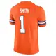 Limited Orange Men's Tremon Smith Denver Broncos Alternate Vapor F.U.S.E. Mile High Collection 1977 Throwback Jersey