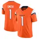 Limited Orange Men's Tremon Smith Denver Broncos Vapor F.U.S.E. 2nd Jersey