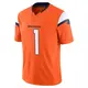 Limited Orange Men's Tremon Smith Denver Broncos Vapor F.U.S.E. 2nd Jersey