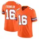 Limited Orange Men's Troy Franklin Denver Broncos Alternate Vapor F.U.S.E. Mile High Collection 1977 Throwback Jersey