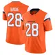 Limited Orange Men's Tyler Badie Denver Broncos Vapor F.U.S.E. 2nd Jersey