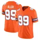 Limited Orange Men's Zach Allen Denver Broncos Alternate Vapor F.U.S.E. Mile High Collection 1977 Throwback Jersey