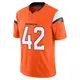 Limited Orange Men's Zach Cunningham Denver Broncos Vapor F.U.S.E. 2nd Jersey