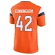 Limited Orange Men's Zach Cunningham Denver Broncos Vapor F.U.S.E. 2nd Jersey