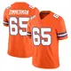 Limited Orange Youth Gary Zimmerman Denver Broncos Alternate Vapor F.U.S.E. Mile High Collection 1977 Throwback Jersey