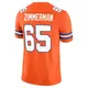 Limited Orange Youth Gary Zimmerman Denver Broncos Alternate Vapor F.U.S.E. Mile High Collection 1977 Throwback Jersey