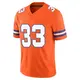 Limited Orange Youth Javonte Williams Denver Broncos Alternate Vapor F.U.S.E. Mile High Collection 1977 Throwback Jersey