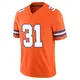 Limited Orange Youth Kris Abrams-Draine Denver Broncos Alternate Vapor F.U.S.E. Mile High Collection 1977 Throwback Jersey