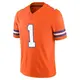 Limited Orange Youth Tremon Smith Denver Broncos Alternate Vapor F.U.S.E. Mile High Collection 1977 Throwback Jersey