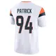 Limited White Men's Aaron Patrick Denver Broncos Vapor F.U.S.E. Jersey