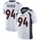 Limited White Men's Aaron Patrick Denver Broncos Vapor Untouchable Jersey