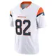 Limited White Men's Adam Trautman Denver Broncos Vapor F.U.S.E. Jersey