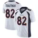 Limited White Men's Adam Trautman Denver Broncos Vapor Untouchable Jersey