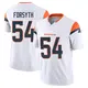 Limited White Men's Alex Forsyth Denver Broncos Vapor F.U.S.E. Jersey