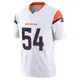 Limited White Men's Alex Forsyth Denver Broncos Vapor F.U.S.E. Jersey