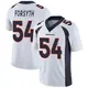 Limited White Men's Alex Forsyth Denver Broncos Vapor Untouchable Jersey