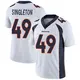 Limited White Men's Alex Singleton Denver Broncos Vapor Untouchable Jersey