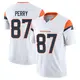 Limited White Men's A.T. Perry Denver Broncos Vapor F.U.S.E. Jersey