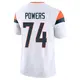 Limited White Men's Ben Powers Denver Broncos Vapor F.U.S.E. Jersey