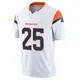 Limited White Men's Blake Watson Denver Broncos Vapor F.U.S.E. Jersey