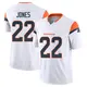 Limited White Men's Brandon Jones Denver Broncos Vapor F.U.S.E. Jersey