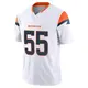 Limited White Men's Cody Barton Denver Broncos Vapor F.U.S.E. Jersey