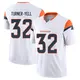 Limited White Men's Delarrin Turner-Yell Denver Broncos Vapor F.U.S.E. Jersey