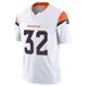 Limited White Men's Delarrin Turner-Yell Denver Broncos Vapor F.U.S.E. Jersey