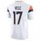 Limited White Men's Devaughn Vele Denver Broncos Vapor F.U.S.E. Jersey