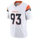 Limited White Men's D.J. Jones Denver Broncos Vapor F.U.S.E. Jersey