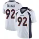 Limited White Men's Dondrea Tillman Denver Broncos Vapor Untouchable Jersey