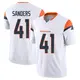 Limited White Men's Drew Sanders Denver Broncos Vapor F.U.S.E. Jersey