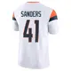 Limited White Men's Drew Sanders Denver Broncos Vapor F.U.S.E. Jersey