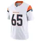 Limited White Men's Gary Zimmerman Denver Broncos Vapor F.U.S.E. Jersey