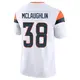 Limited White Men's Jaleel McLaughlin Denver Broncos Vapor F.U.S.E. Jersey