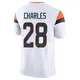 Limited White Men's Jamaal Charles Denver Broncos Vapor F.U.S.E. Jersey